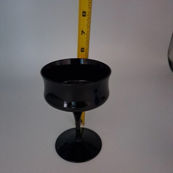 American Future Syst Licorice Black Champagne Glass - Picture 9 of 11
